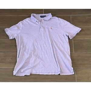 Polo Ralph Lauren Men's Polo Classic Fit Soft Cotton Short Sleeve Flesh Pony